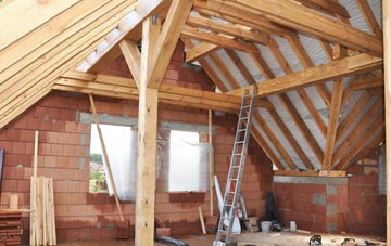 Knowles Hill attic trusses